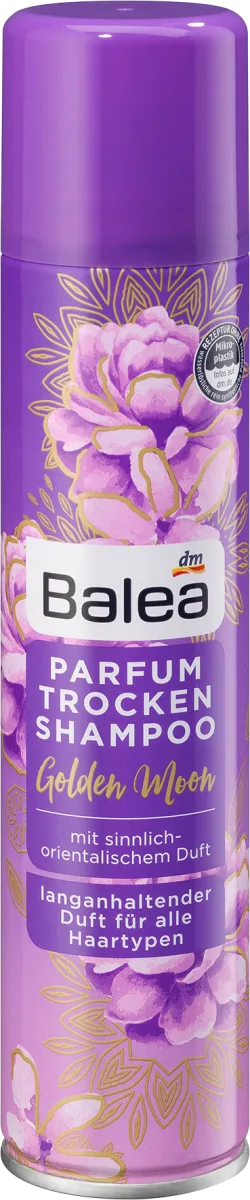 Сухий шампунь для волосся Balea Golden Moon 200мл