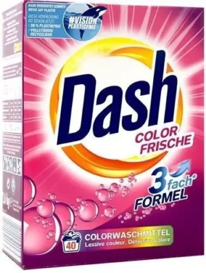 Пральний порошок для кольорового Dash 2.6гк на 40 прань