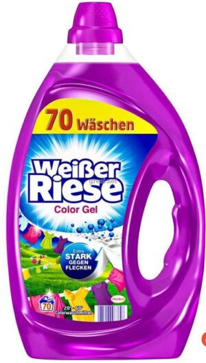 Гель для кольорового прання Weisser Riese Color gel 3.5л на 70 прань