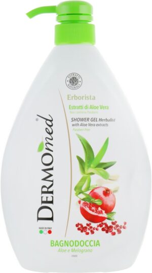 Гель для душу Dermomed Aloe 1л Гранат-алое