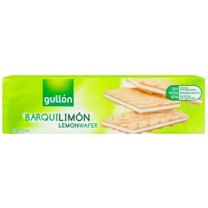 Вафлі Gullon barquinata Lemon 150г лимонні