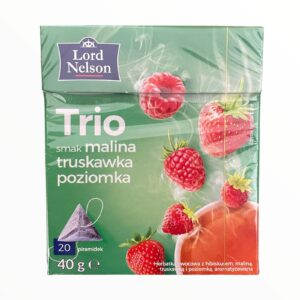 Чай Lord Nelson Trio 20 пакетів малина-суниця-полуниця