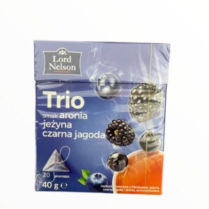 Чай Lord Nelson Trio 20 пакетів аронія-ожина-лохина