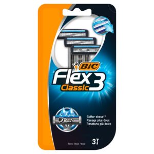 Чоловічі станки для гоління Bic Flex 3 Classic 3шт (10/ящ) 3086123242517