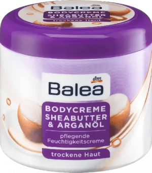 Крем для тіла зволожуючий Balea Sheabutter&Arganoil 500мл з маслом ши та арановою олією