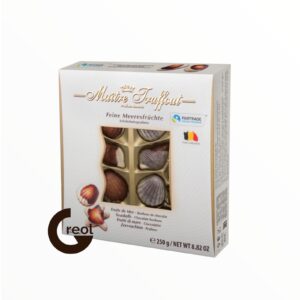 Цукерки Maitre Truffout 250г ракушки (білі) (12/ящ)