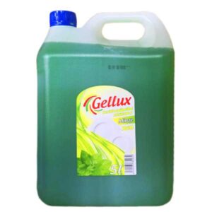 Засіб для миття посуди Gellux 5л м'ята