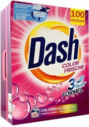 Пральний порошок для кольорового прання Dash Color Frishe 6кг на 100 прань