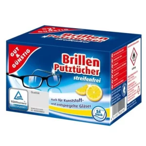 Серветки для чищення окулярів G&G Brillien Putztucher 54шт (10/ящ)