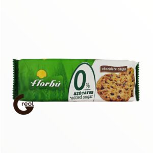 Печиво без цукру Florbu Chocolate Chips 135г