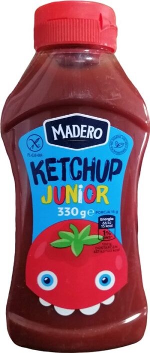 Кетчуп дитячий Madero Junior 330г (18/ящ)