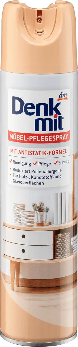 Поліроль для меблів DenkMit Mobel-Pflegespray 400мл (12/ящ)