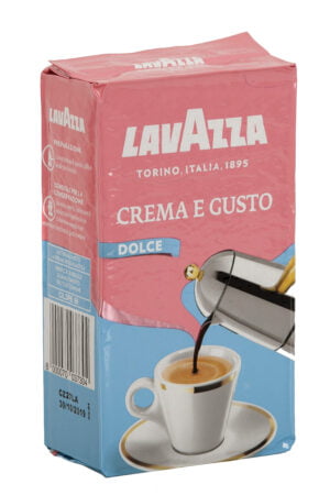 Кава мелена Lavazza Crema e Gusto Dolce 250г (кольорва)