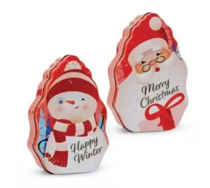 Шоколадні цукерки Baron Praline (Миколай-Сніговик) 100г ж/б