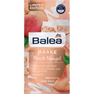 Вілновлююча маска для лиця Balea Peach Nougat Maske 16г