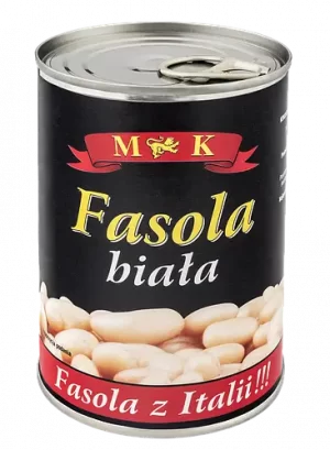Фасоля біла консервована MK 400г (12/ящ)