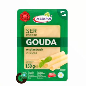 Нарізка сирна Mlekpol Gouda 150г (12/ящ)
