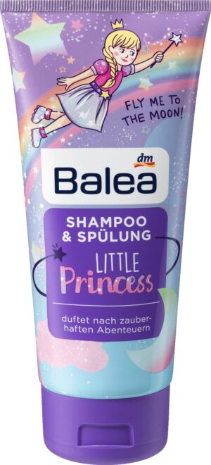 Дитячий шампунь та підживка для волосся Balea 2in1 Little Princess 200мл (6/ящ)