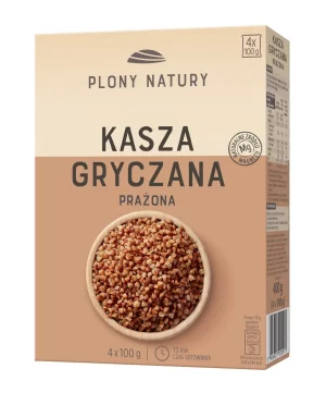 Каша гречана Plony Natury Kasza Gryczana 400г