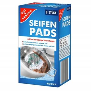Губка з милом для чищення G&G Seifen Pads 8шт (6/ящ) 4311501567333