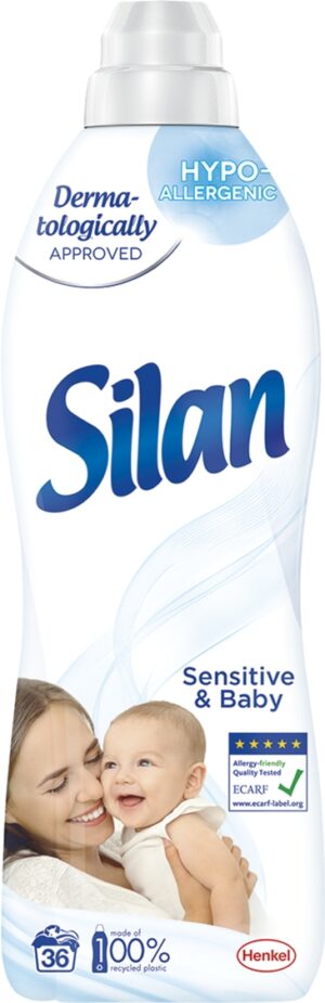 Ополіскувач для білизни Silan Sensetive 900мл на 36 прань (12/ящ)