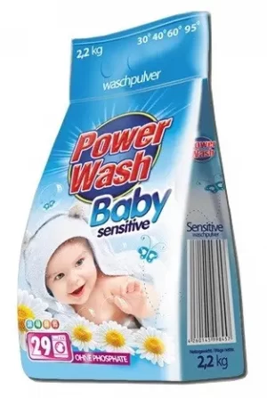 Дитячий пральний порошок Power Wash Baby 2.2кг на 29 прань