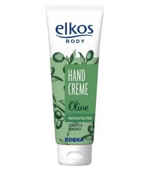 Крем для рук Elkos hand creme olive 125мл оливка (6/ящ)
