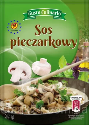 Соус грибний Gusto Culinario Sos Pieczarkowy 35г