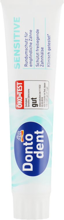 Зубна паста Dontodent Sensitive 125мл (28/ящ)