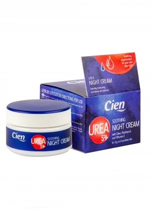 Крем нічний для обличчя Cien Night Cream Urea 5%