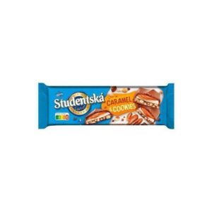 Шоколадка Studentska Pecet Caramel&Cookies 235г (14/ящ)