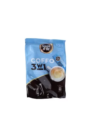 Кава розчинна в стіках Cafe Dor Coffo z magnezem 12шт