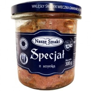 Свинна тушонка з шинка Nasze Smaki Special z szynka 300г
