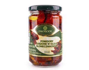 В'ялені томати в рослинній олії Italcarciofe Pomidory 314г (12/ящ)