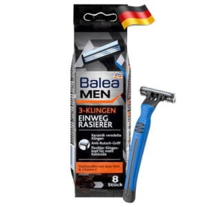 Чоловічі станки для гоління на 3 леза Balea Men 3 Klingen 8шт