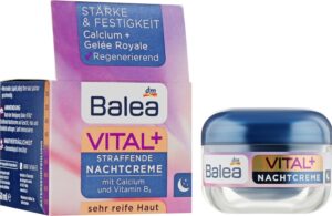 Нічний крем проти зморшок Balea Vital + Anti-Falten Nachtcreme 50мл