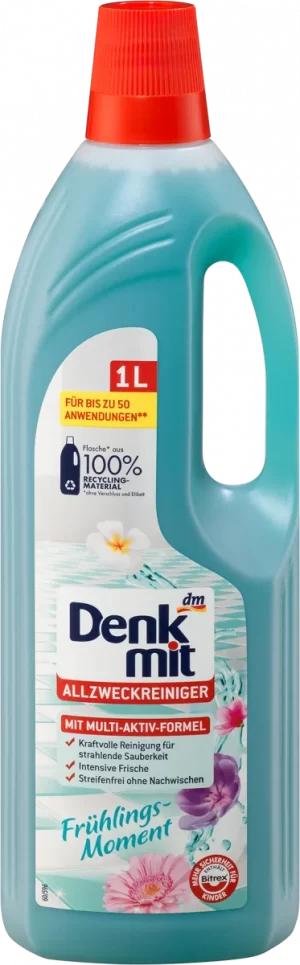 Засіб для миття підлоги Denkmit Allzwechreineger Frühlings Moments 1л (12/ящ) 4066447231427