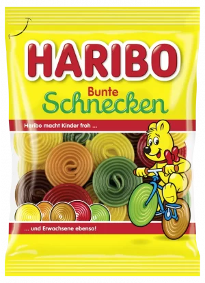Желейні цукерки Haribo Bunte Schnecken 160г