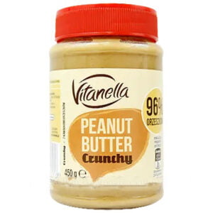 Арахісова паста Vitella Crunchy 450г (червона)