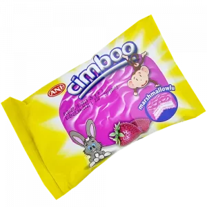 Печиво з маршмеллоу Cimboo 40г в полуничній глазурі (24/ящ)