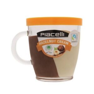 Шоколадно горіхова паста Piacelli 300г кружка полосата (6/ящ)