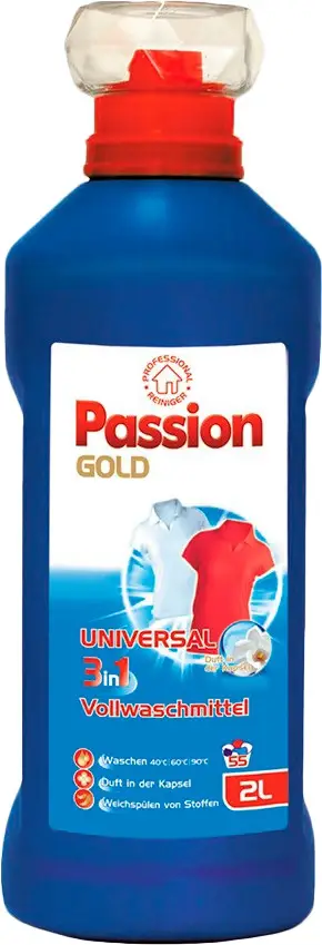 Гель для прання універсальний Passion Gold 2л (6/ящ)