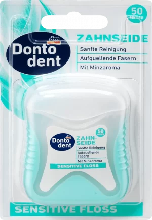 Зубна нитка Dontodent Sensetive Floss 50 метрів (13/ящ)