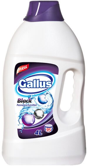 Гель для чорного прання Gallus Black 4л на 95 прань (4/ящ)