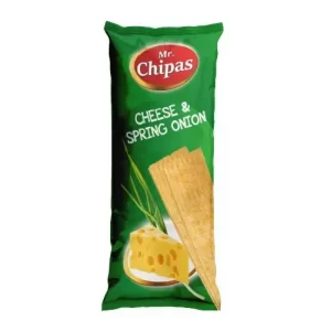 Чіпси Mr.Chipas Cheese and Spring Onion 75г сир і зелена цибуля