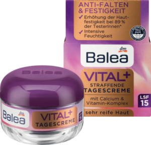 Крем денний для обличчя проти зморшок Balea Vital + Anti-Falten LST 15  50 мл