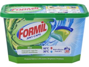 Капсули для прання універсальні Formil 3in1 20шт