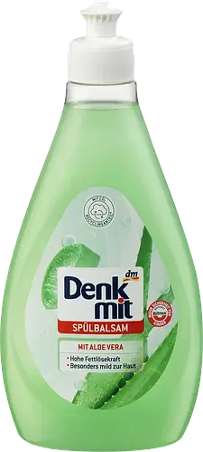 Концентрований засіб для миття посуди Denkmit Spullmittel Aloe Vera 500мл (12/ящ)