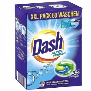 Капсули для прання універсальні Dash Alpen Prische 60шт (4/ящ) 4012400502097