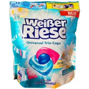 Капсули для прання універсальні Weisser Riesse Trio-Caps 40шт